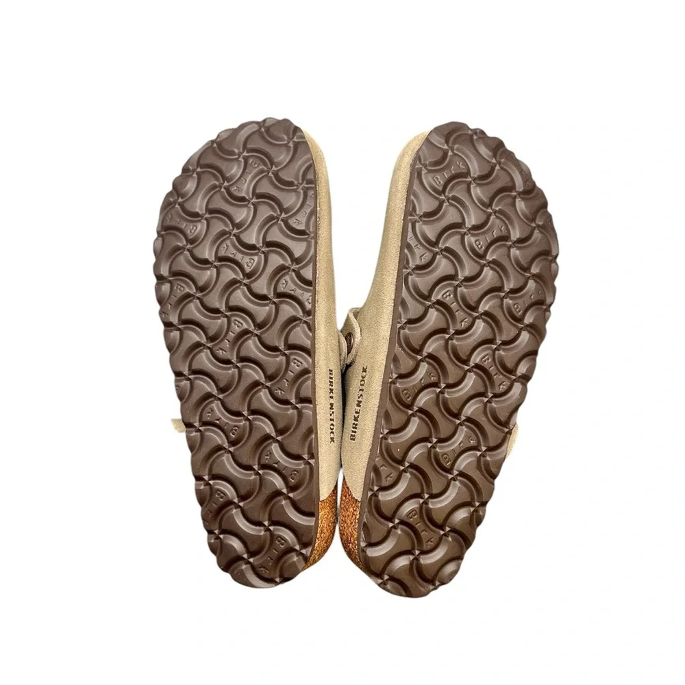 Birkenstock Boston Taupe Suede Clogs EU 37 Narrow NWT - Picture 7 of 8